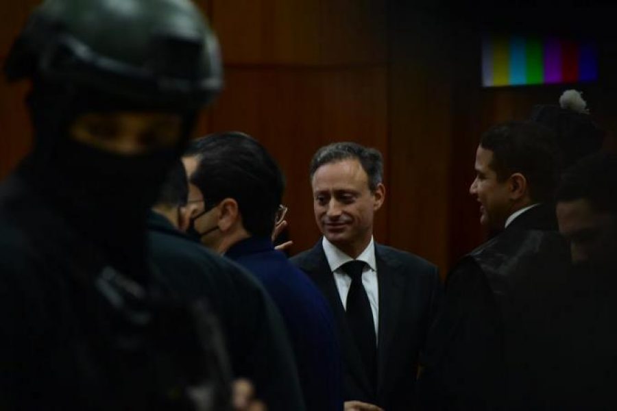 Jean Alain Rodríguez al centro del entramado. Foto: Listín Diario