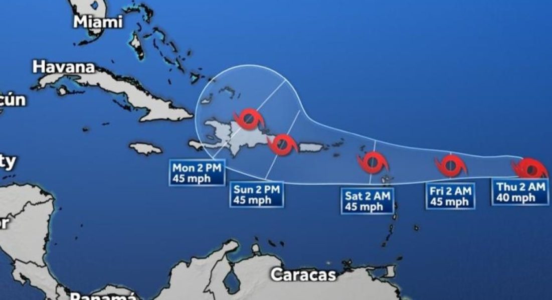 Varias localidades del país están en alerta. Foto: RD Noticias